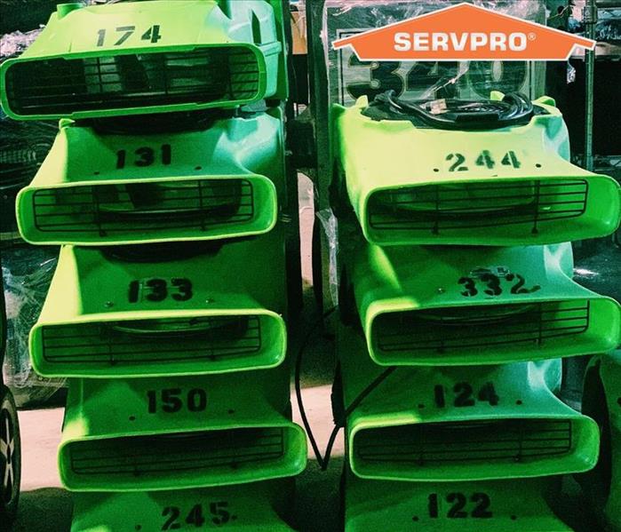 SERVPRO Air Movers